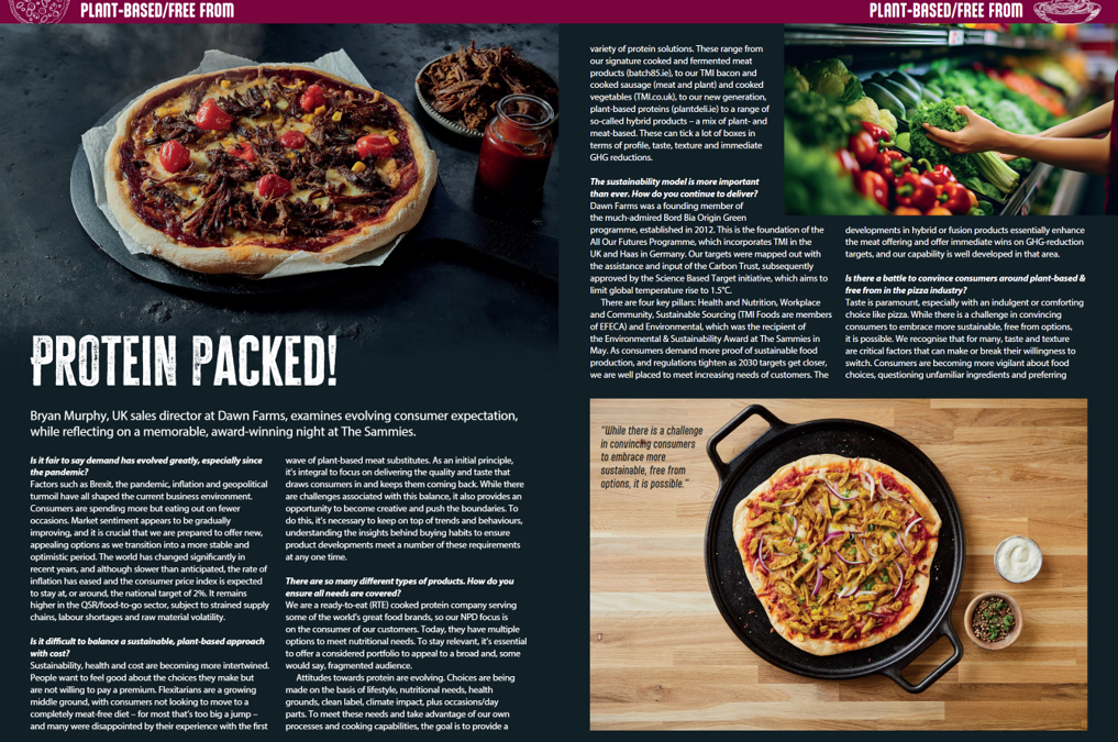 The latest feature in Pizza and Pasta magazine